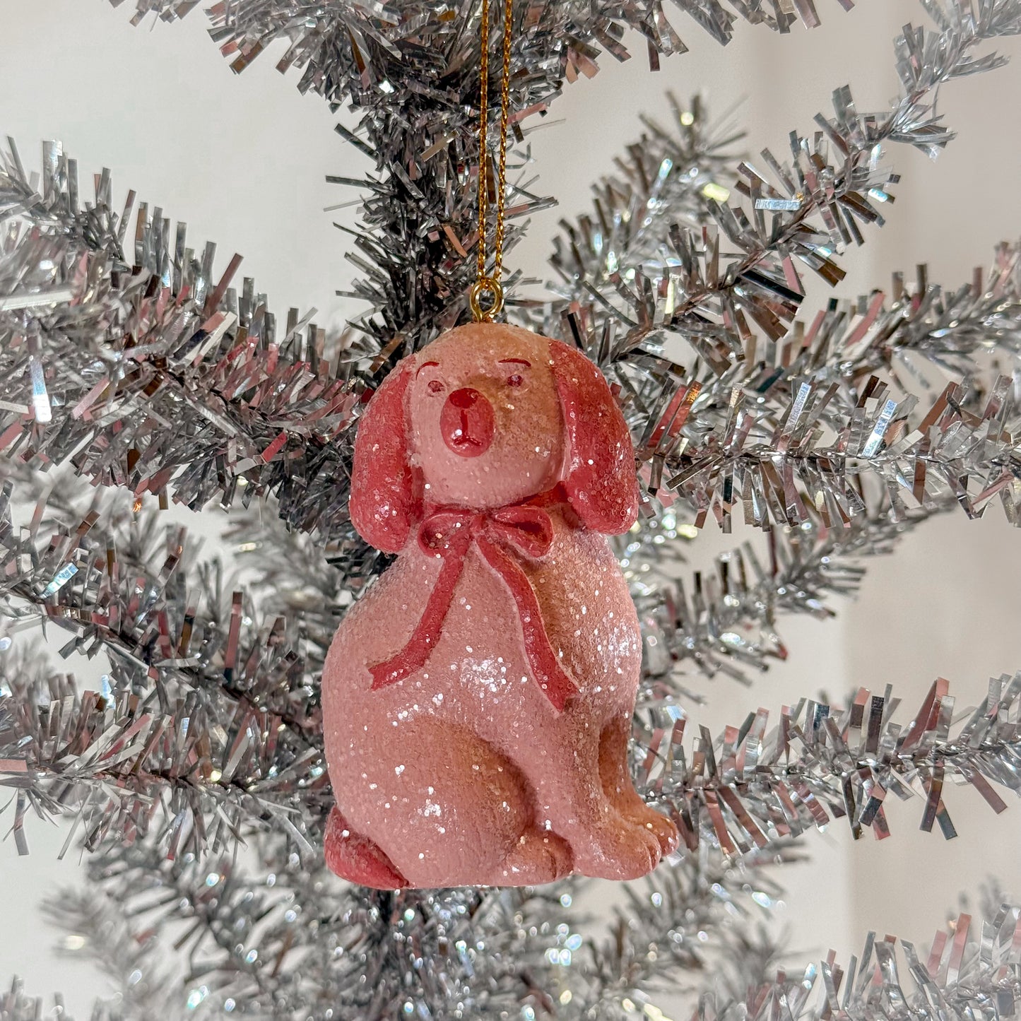 Pink Christmas Icon Ornament