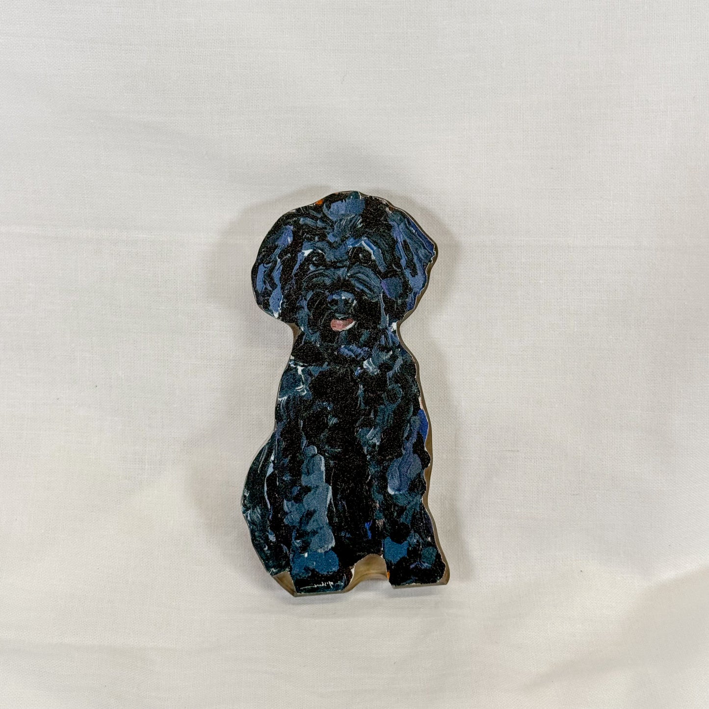 Acrylic Mini Black Doodle