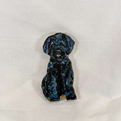 Acrylic Mini Black Doodle