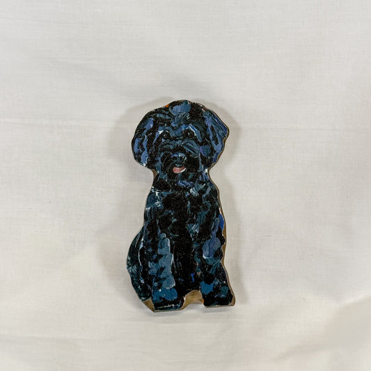 Acrylic Mini Black Doodle
