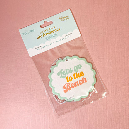 To The Beach Car Air Freshener