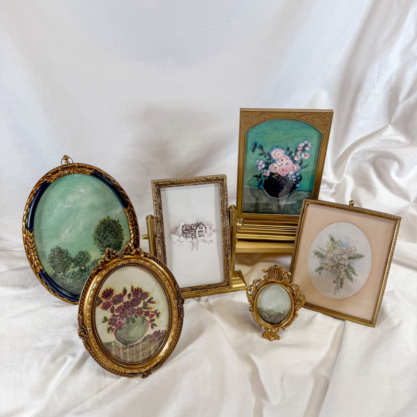 Ornate Gold Photo Frame