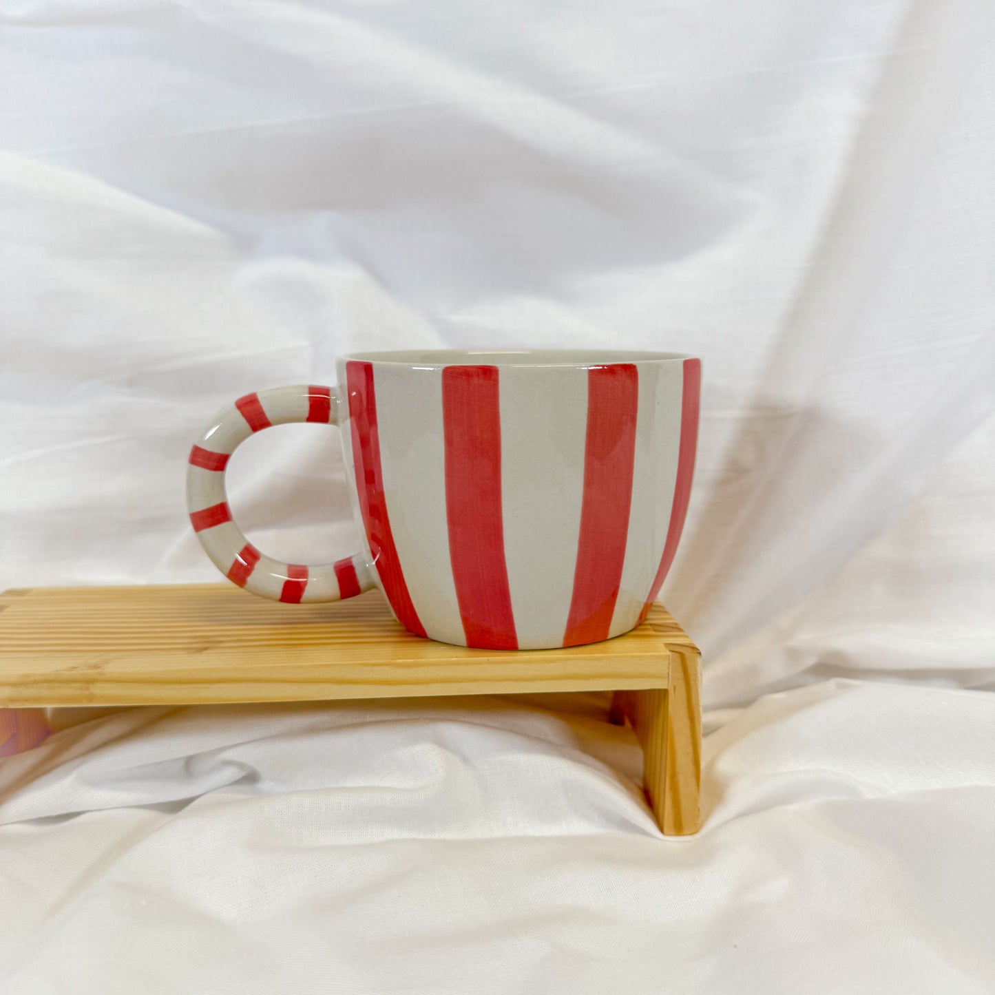Pink Stripe Mug