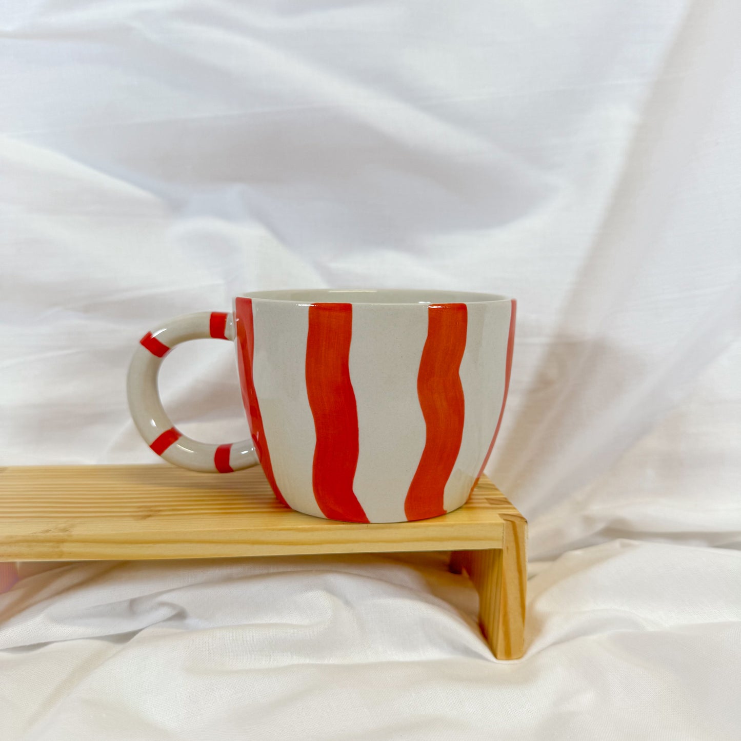 Pink Stripe Mug