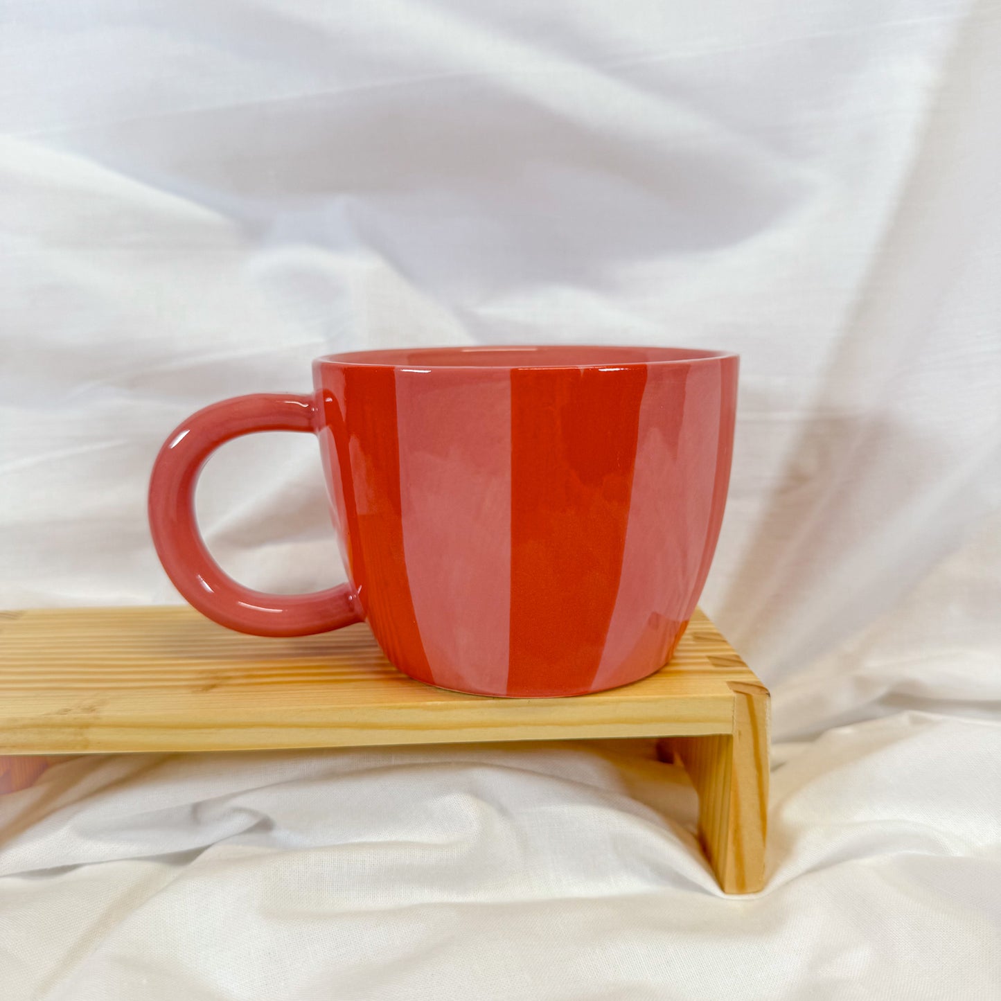 Pink Stripe Mug