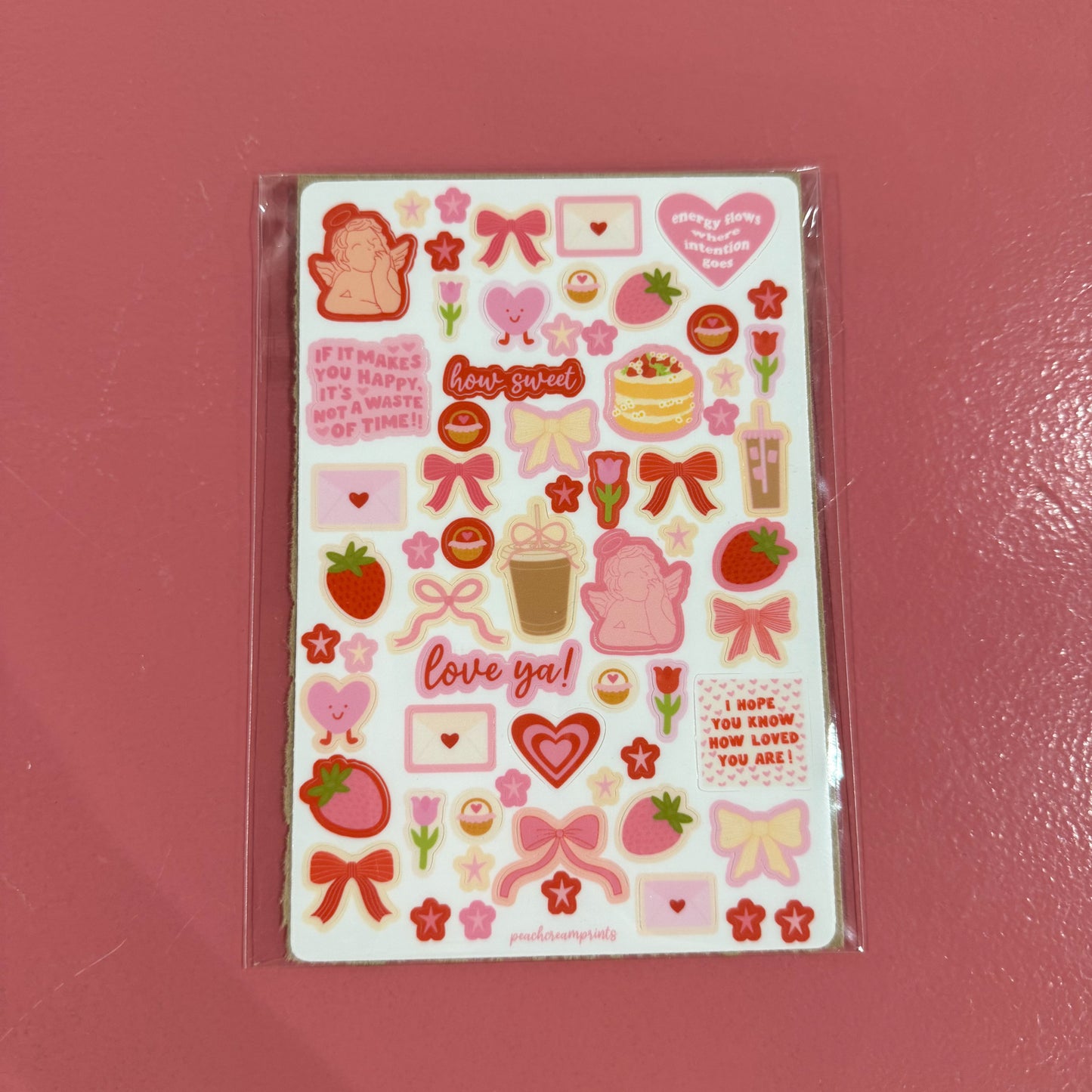 Lover Girl Sticker Sheet