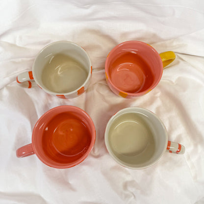 Pink Stripe Mug