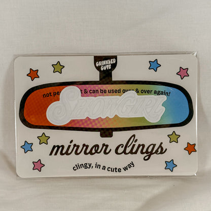 Showgirl Mirror Cling
