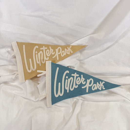 Winter Park Felt Wall Pennant