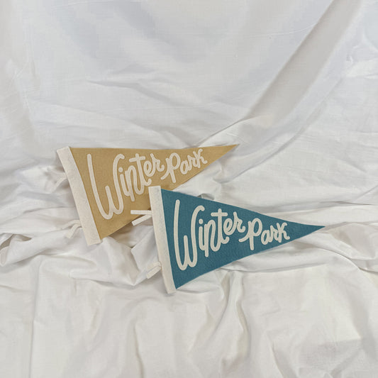 Winter Park Felt Wall Pennant