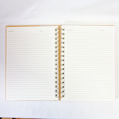 Library Cat Spiral Notebook