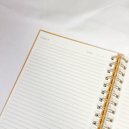 Library Cat Spiral Notebook