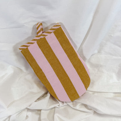 Color Block Stripe Oven Mit