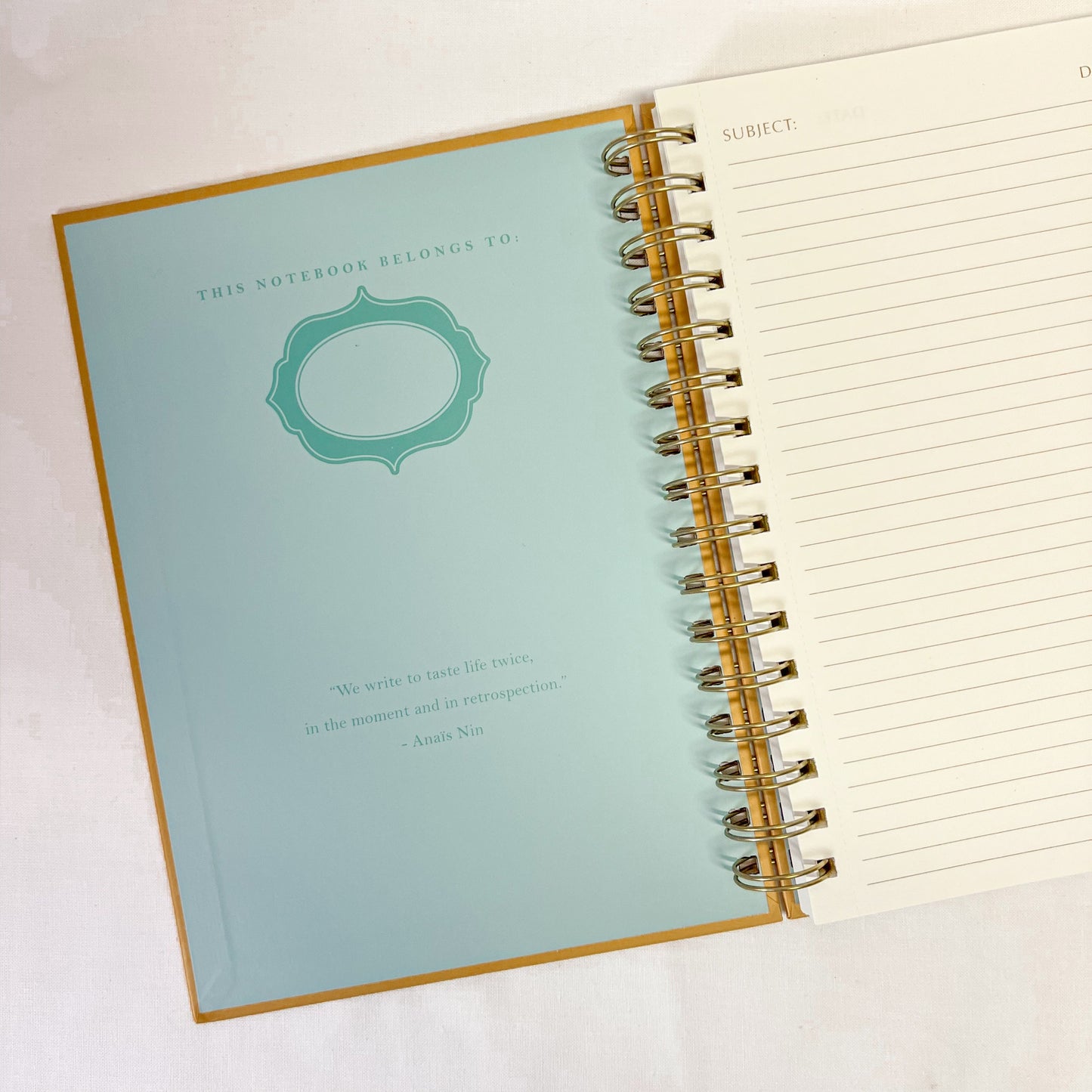 Library Cat Spiral Notebook