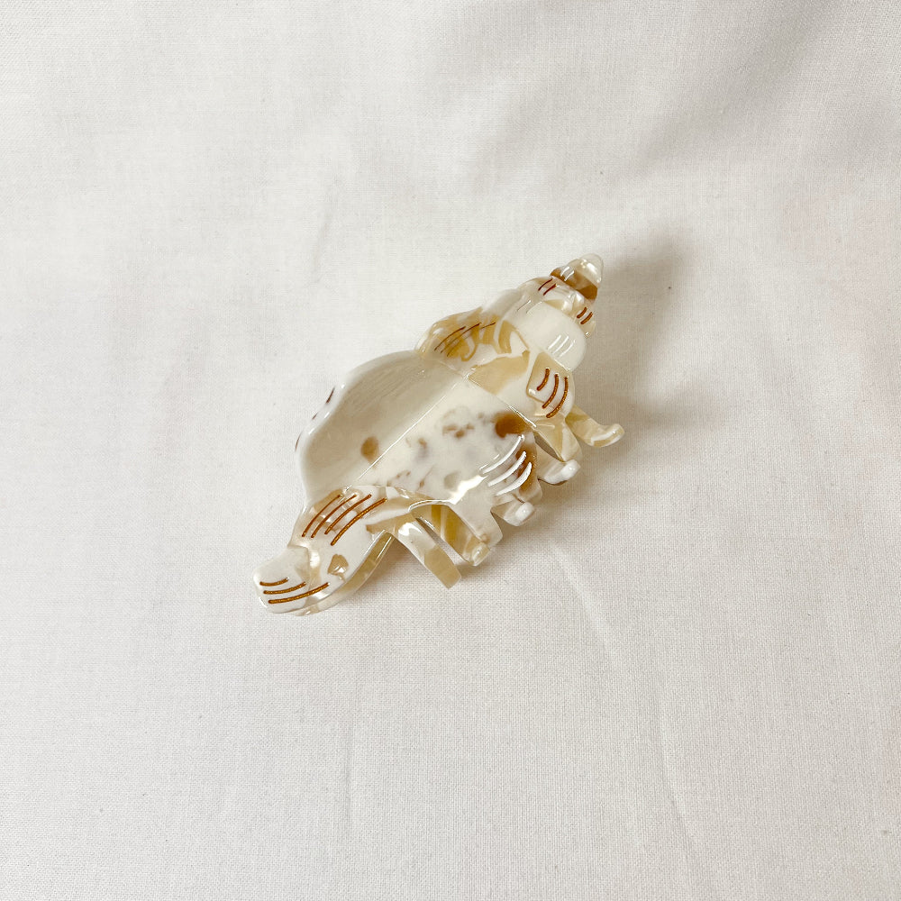 Conch Shell Claw Hair Clip