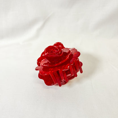 Rose Claw Hair Clip