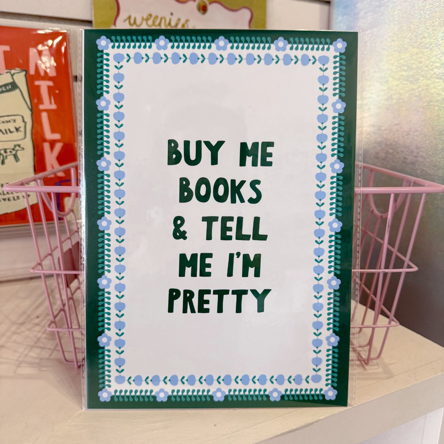 Buy Me Books Wall Art Print