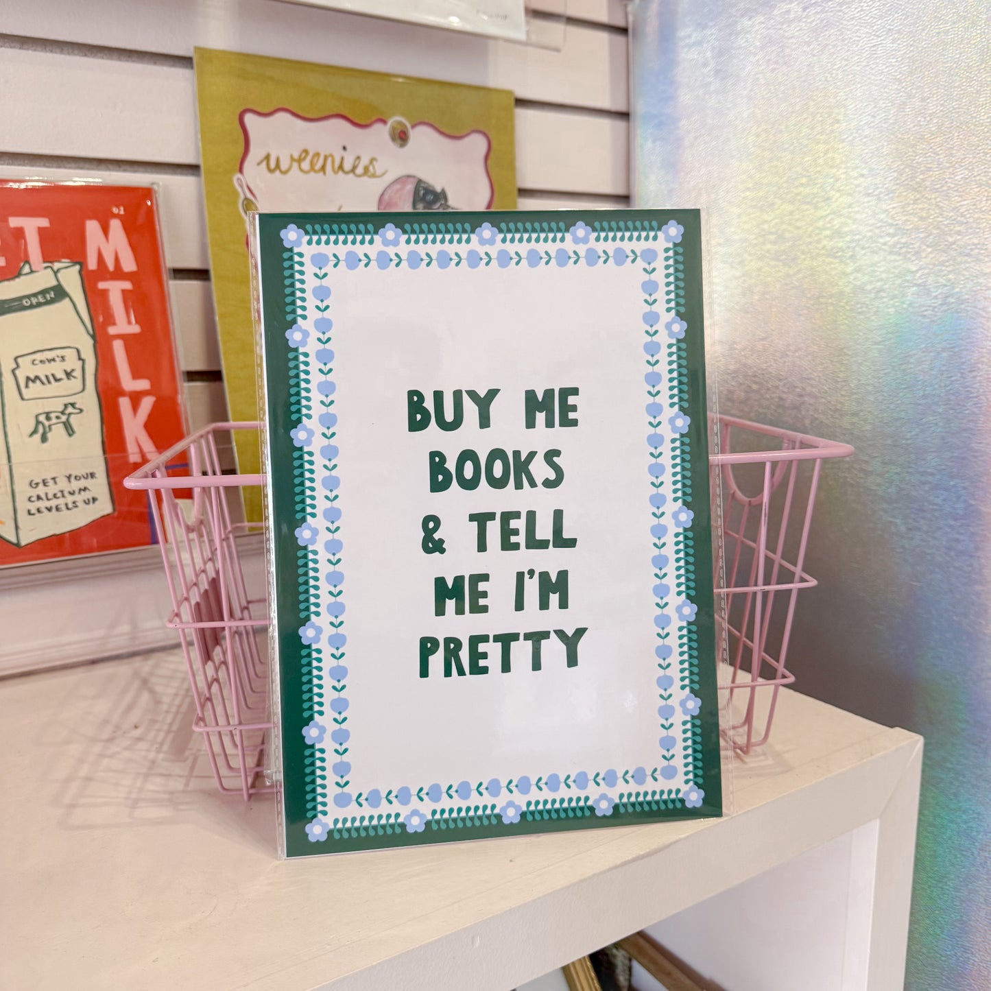 Buy Me Books Wall Art Print