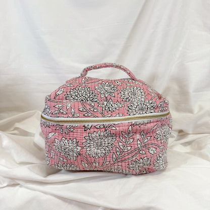 Block Print Toiletry Bag
