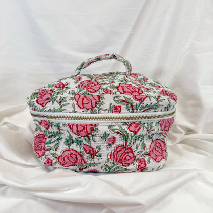 Block Print Toiletry Bag