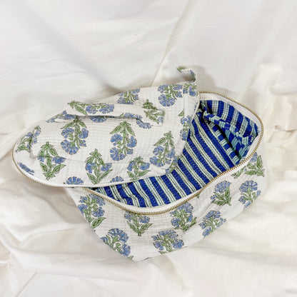Block Print Toiletry Bag