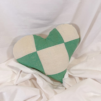 Quilted Heart Pillow