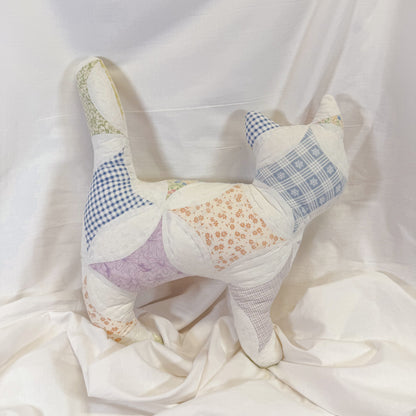 Quilted Cat Pillow