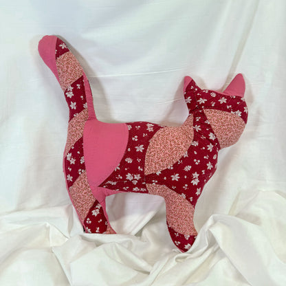 Quilted Cat Pillow