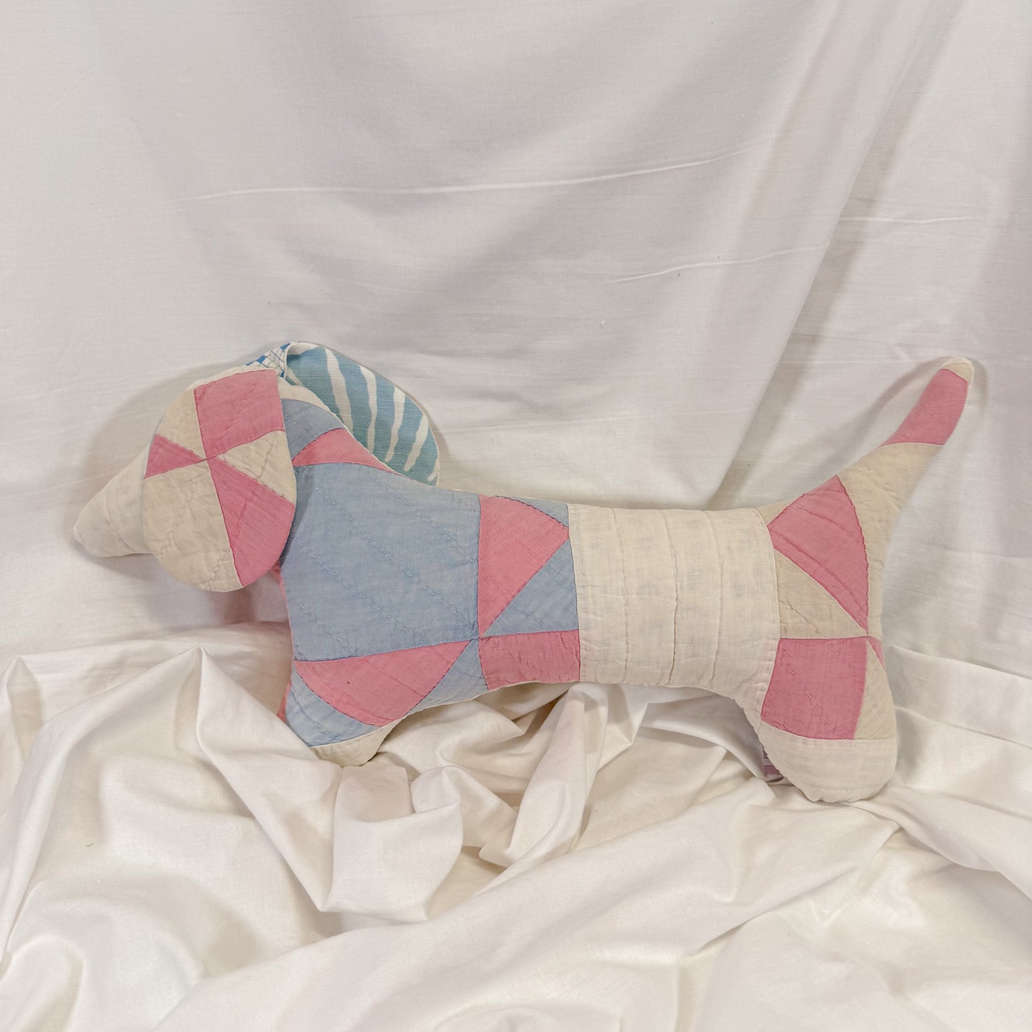 Quilted Dachshund Pillow
