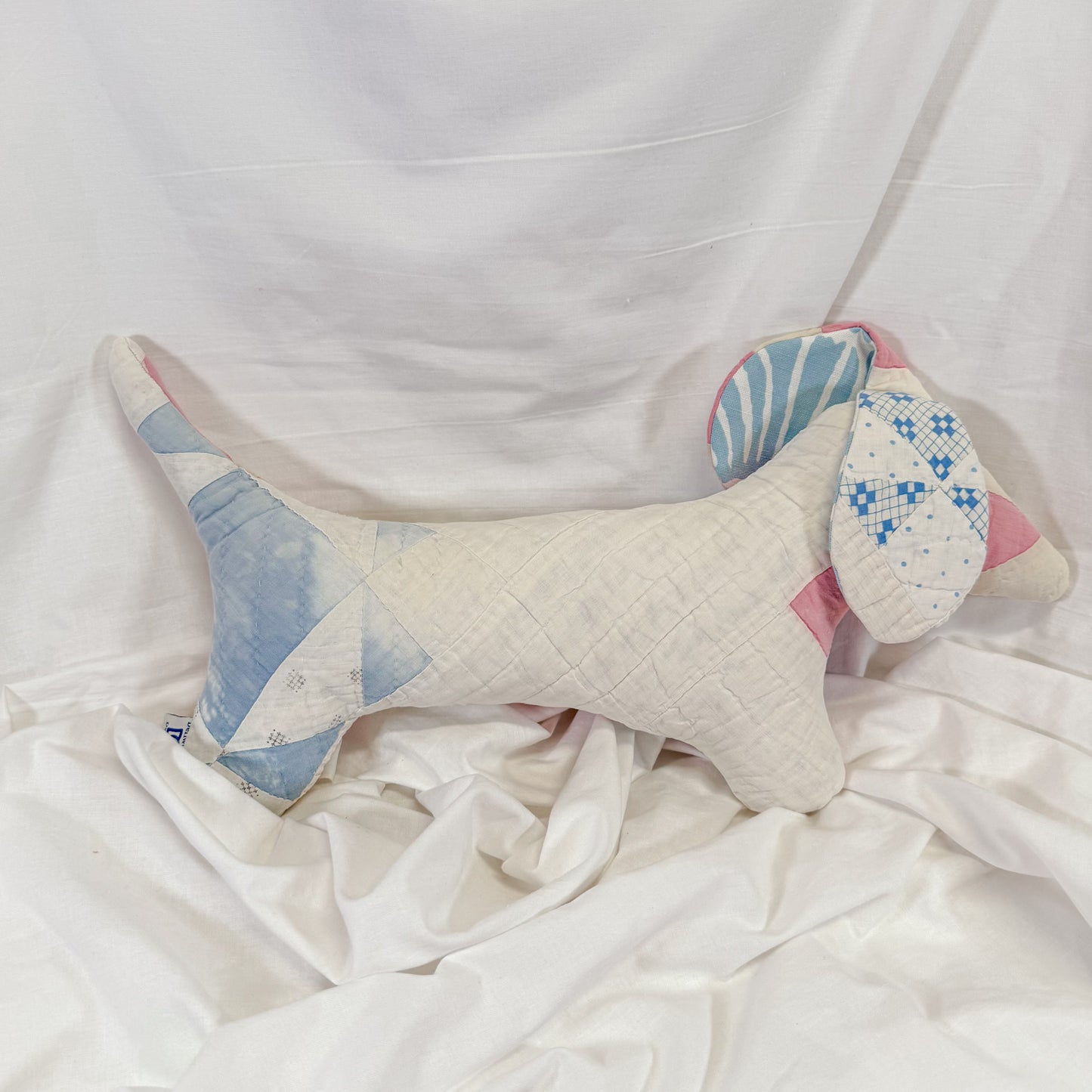 Quilted Dachshund Pillow