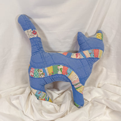 Quilted Cat Pillow