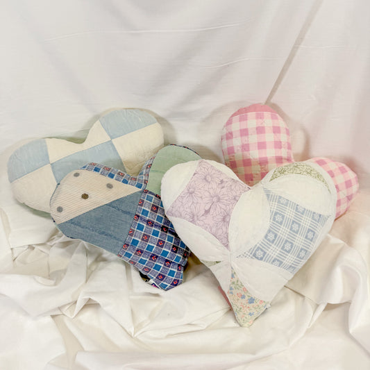 Quilted Heart Pillow