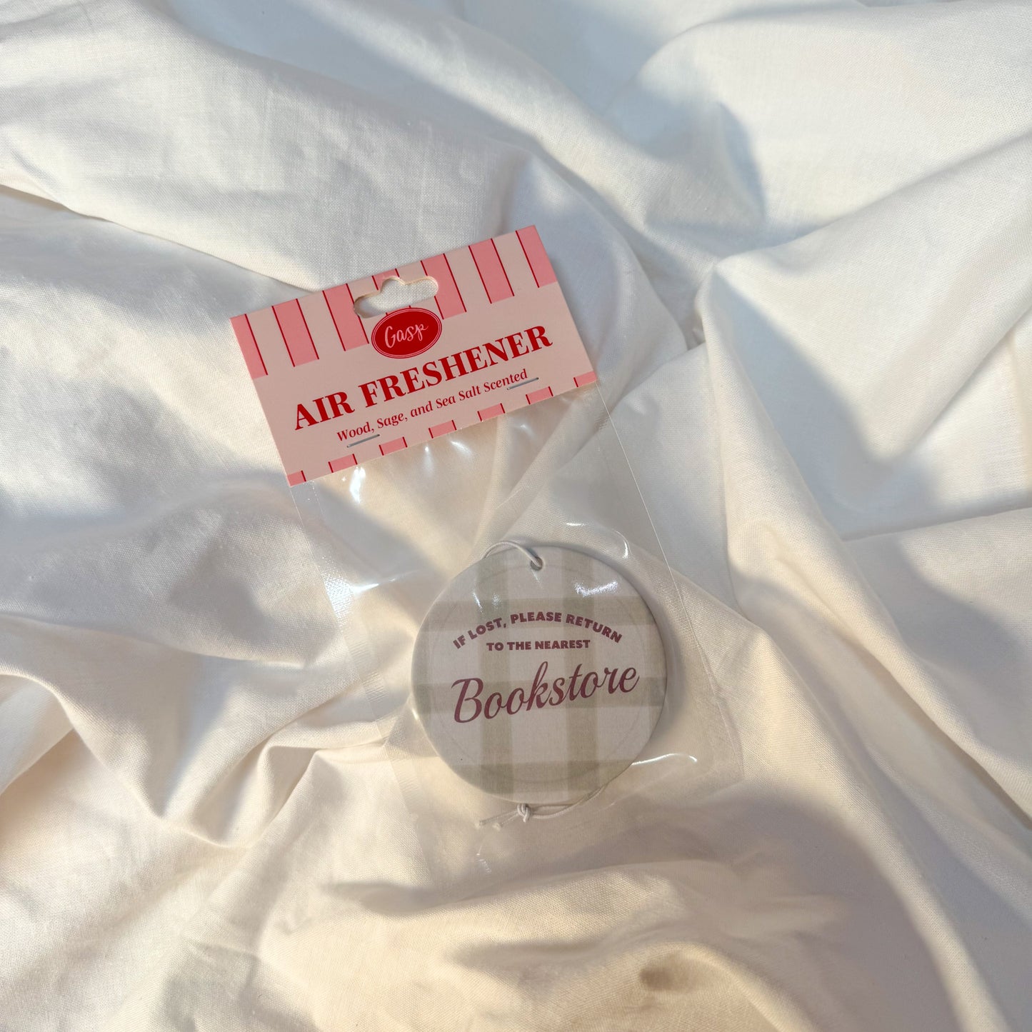Please Return To The Bookstore Car Air Freshener