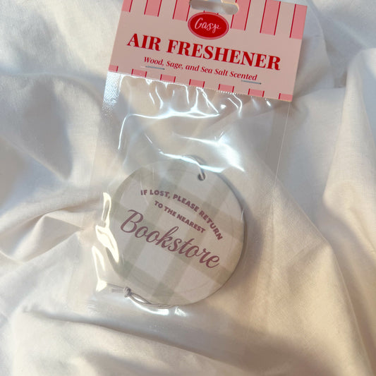 Please Return To The Bookstore Car Air Freshener