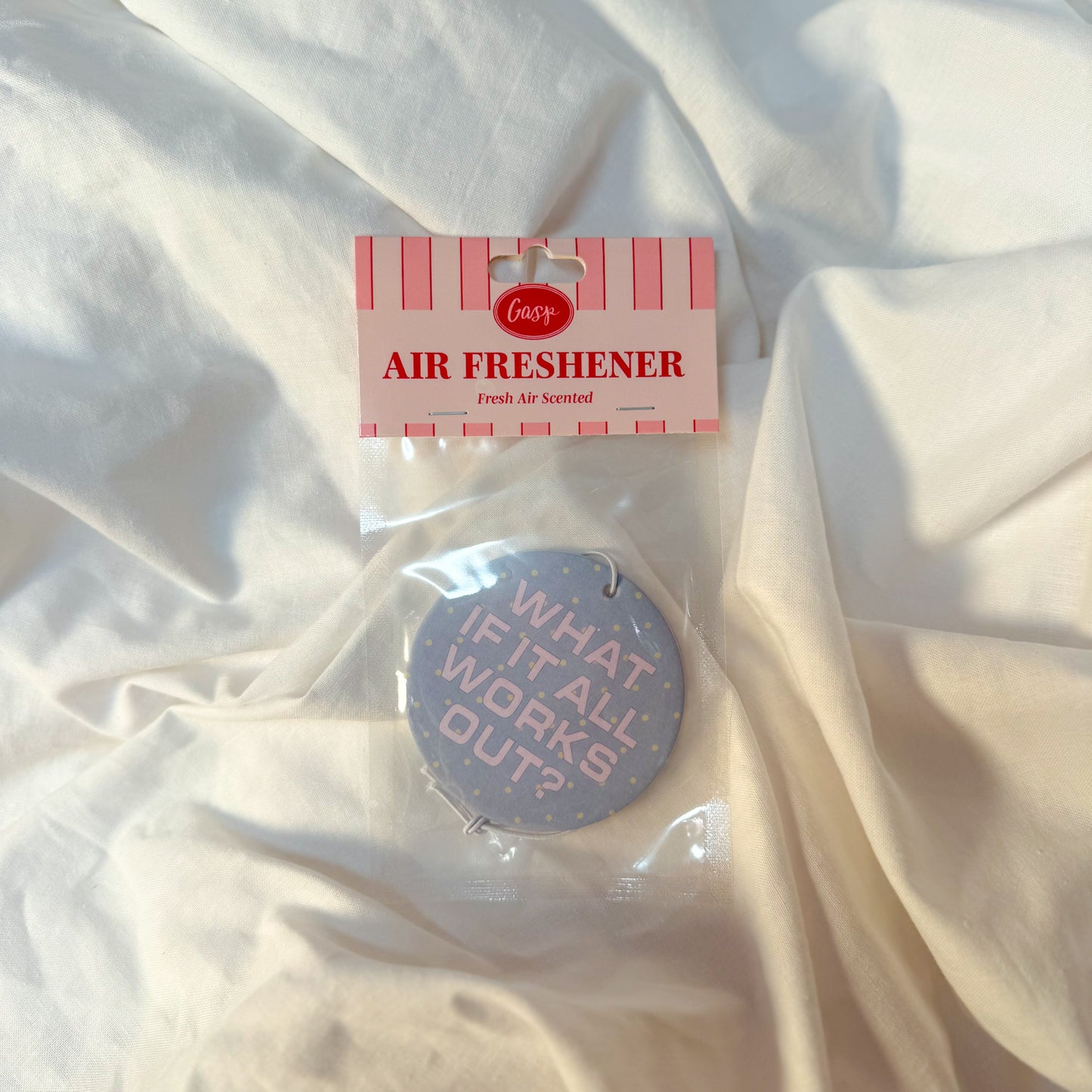 All Works Out Car Air Freshener