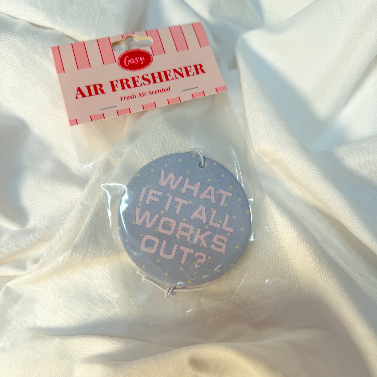 All Works Out Car Air Freshener