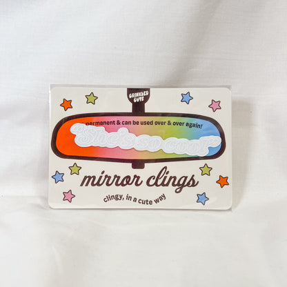 She's So Cool Car Mirror Cling
