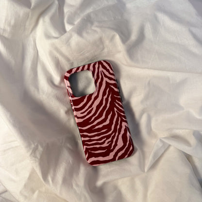 Pink Zebra iPhone Case