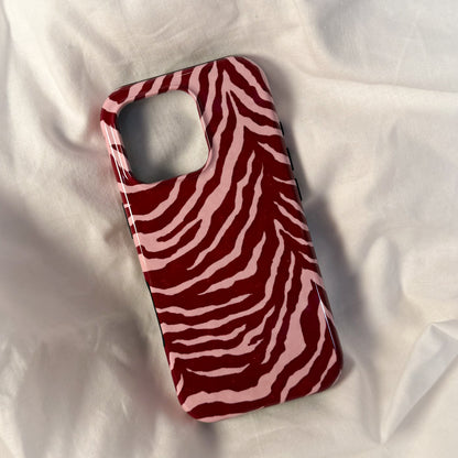 Pink Zebra iPhone Case