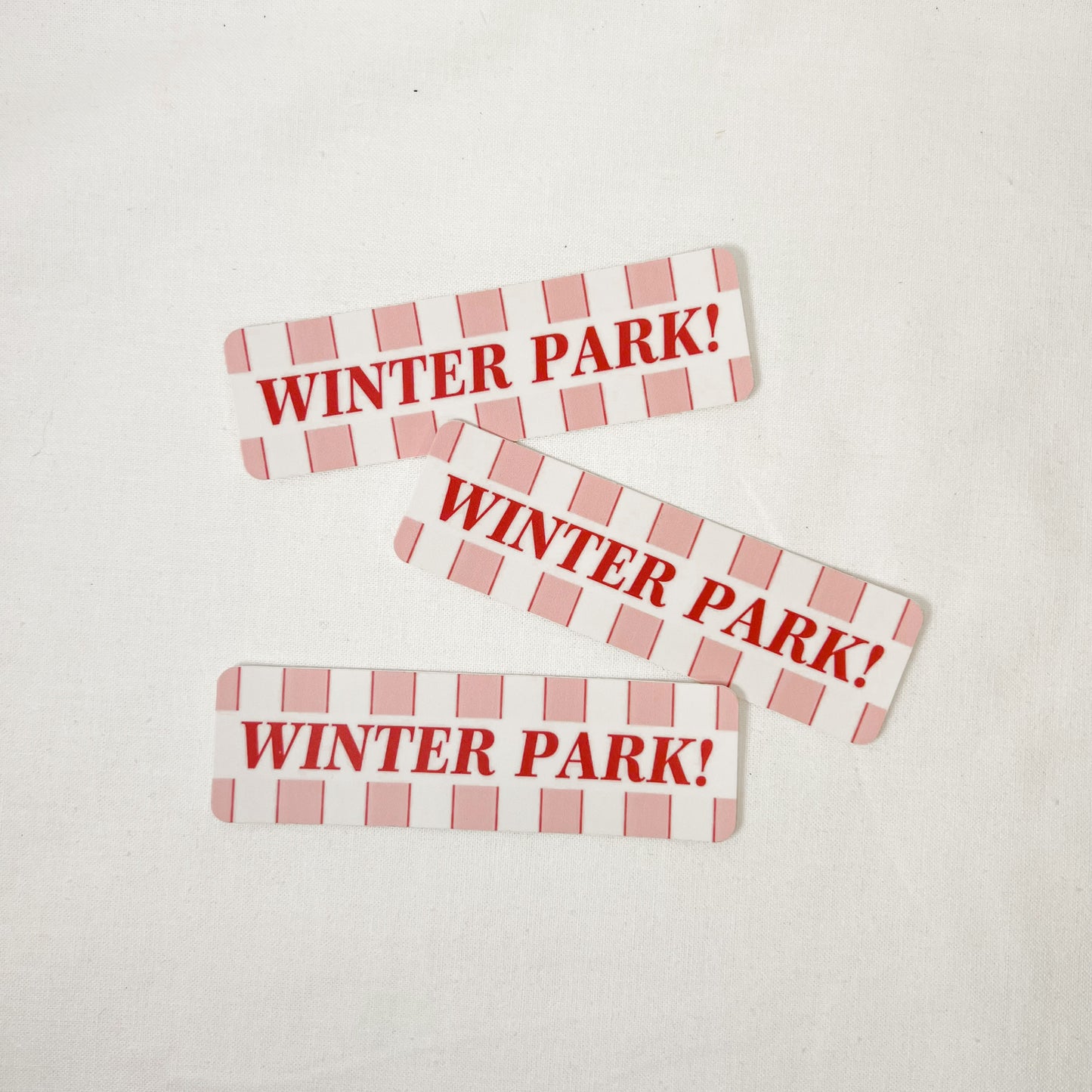 Winter Park Vinyl Sticker