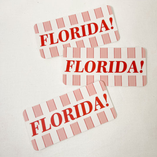 Florida Vinyl Sticker