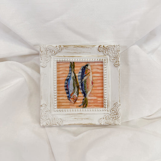 Catch Of The Day Mini Framed Wall Art