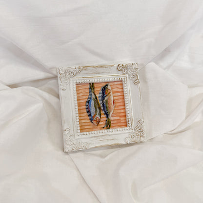 Catch Of The Day Mini Framed Wall Art
