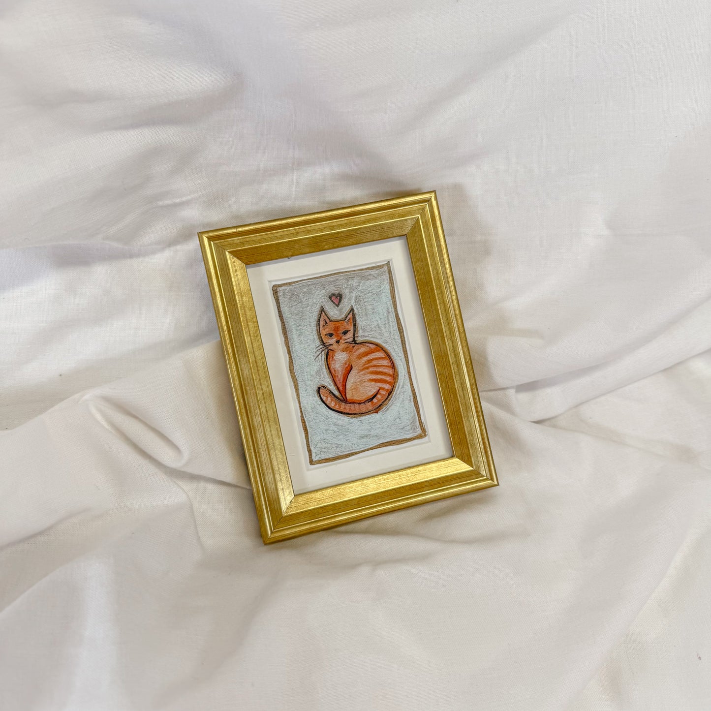 Cat Mini Framed Wall Art
