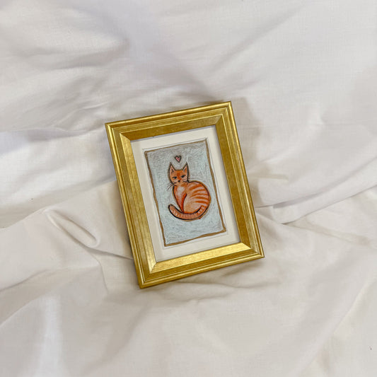 Cat Mini Framed Wall Art