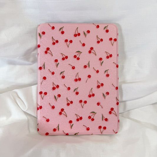 Classic Cherry Clear Back Kindle Case