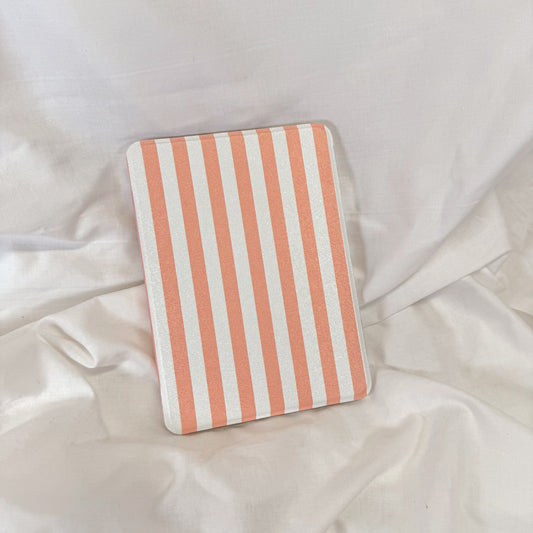 Pink Stripe Kindle Case