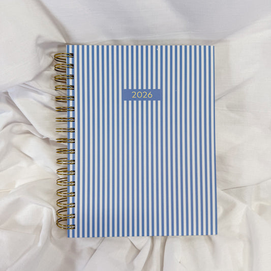 Blue Stripe 2026 Planner