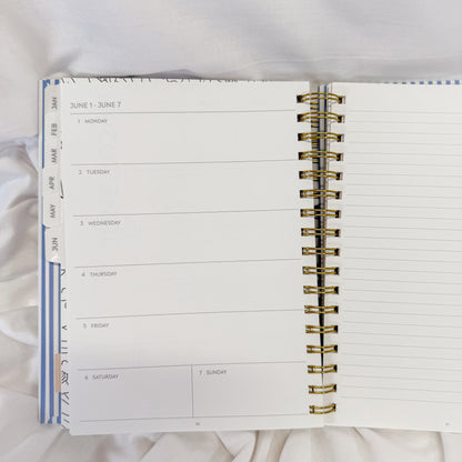 Blue Stripe 2026 Planner