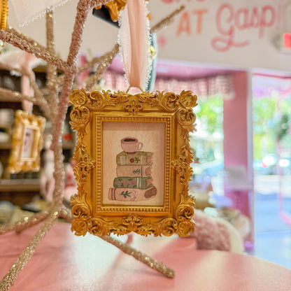 Gold Framed Art Ornament